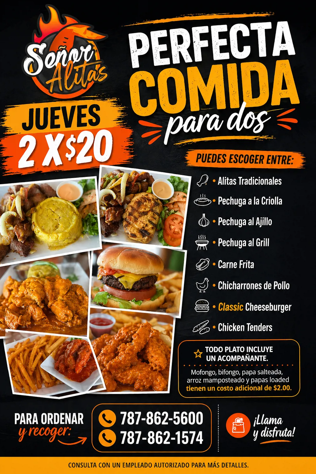 Especial 2 x $20