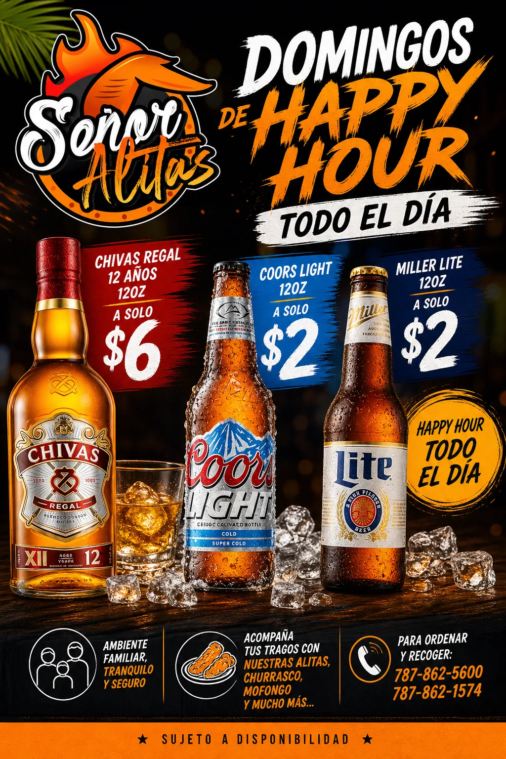 Domingos Happy Hour